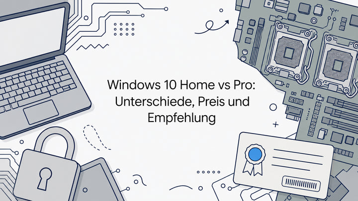 Windows 10 Home vs Pro: Unterschiede, Preis und Empfehlung