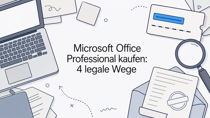 Microsoft Office Professional kaufen: 4 legale Wege