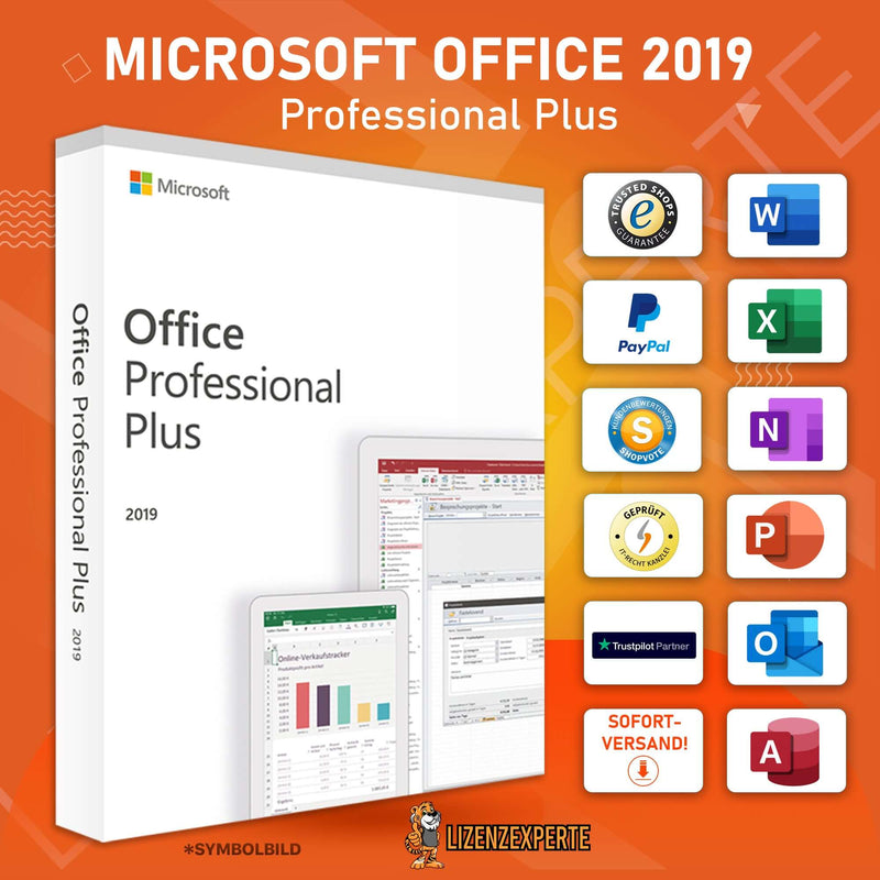 Microsoft Office 2019 Professional Plus.