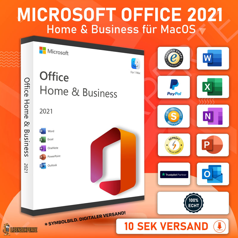 Microsoft Office 2021 Home & Business | MacOS