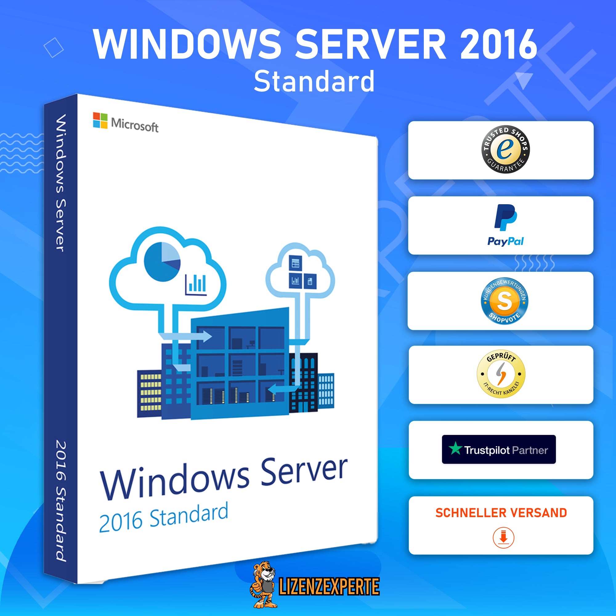 Windows Server 2016 Standard | Lizenzexperte.de