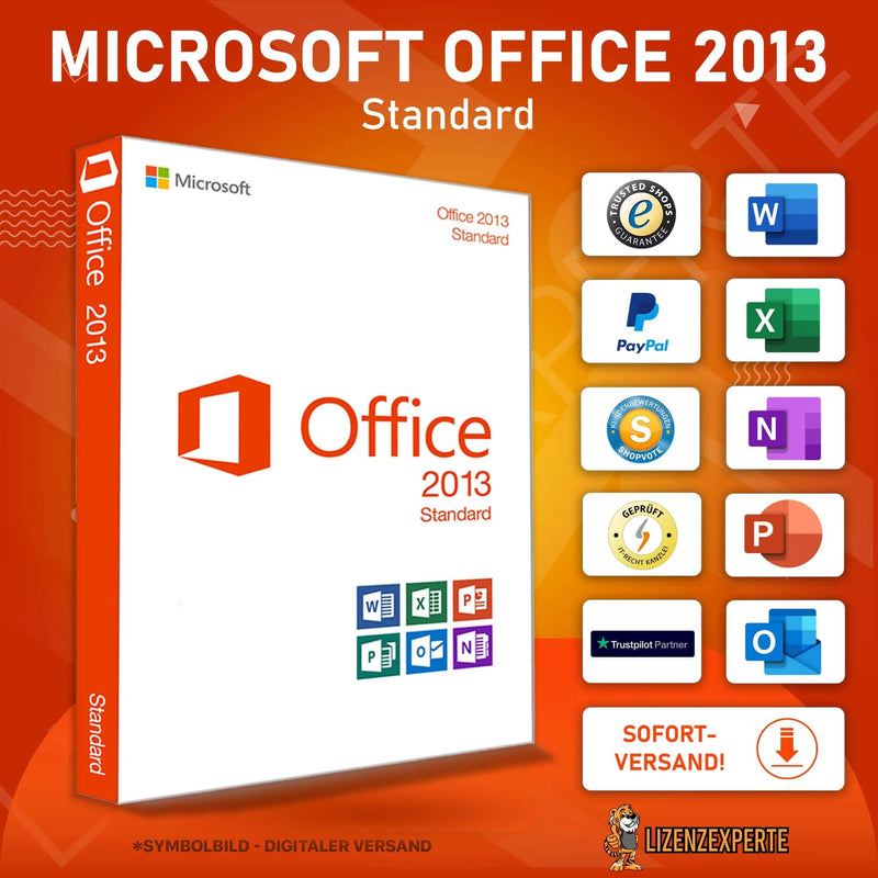 Microsoft Office 2013 Standard Lizenzexperte.de