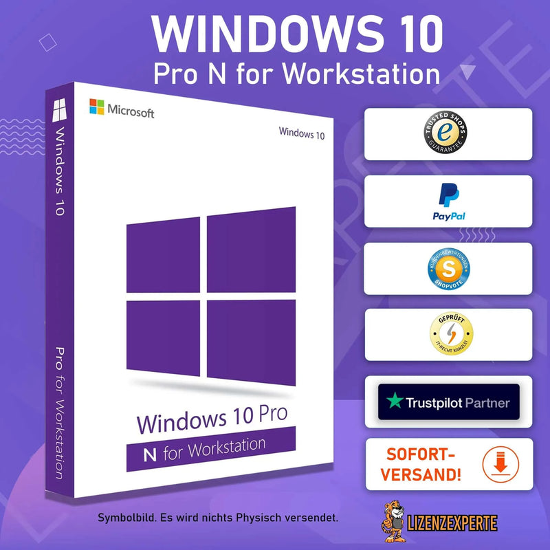 Windows 10 Pro N for Workstation